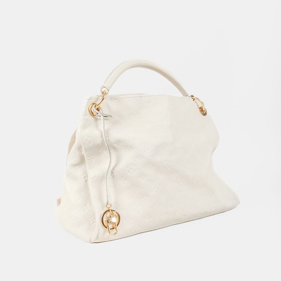 Louis Vuitton White Monogram Empreinte Artsy MM - Picture 4 of 13